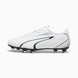 Puma Childrens/Kids Vitoria Soccer Cleats / White/Black